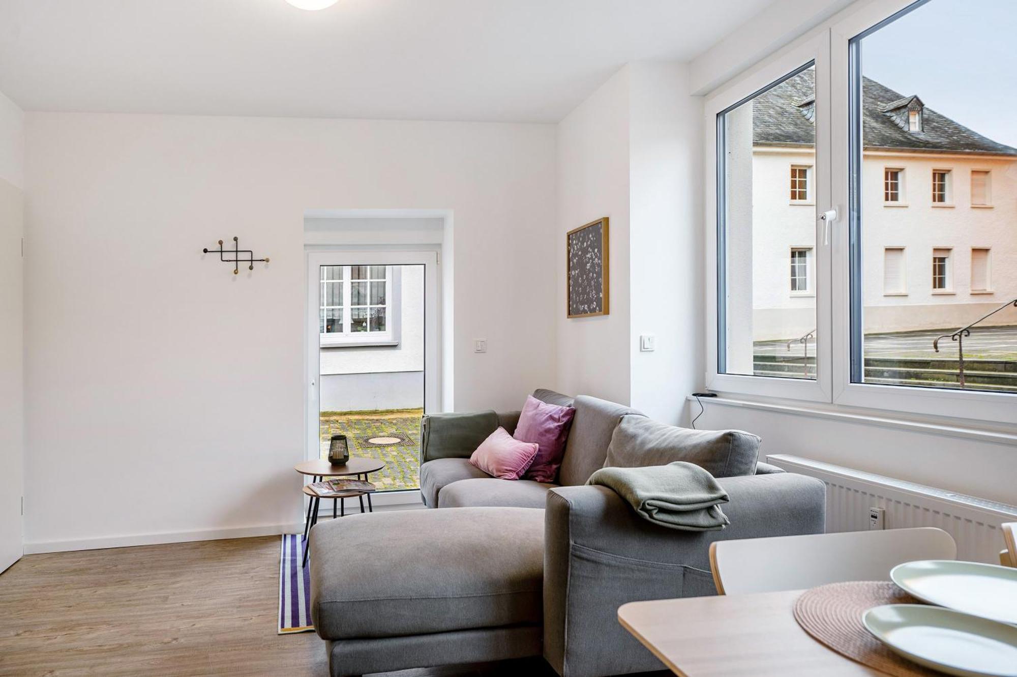 Rieslingglueck Apartment Trittenheim Bagian luar foto