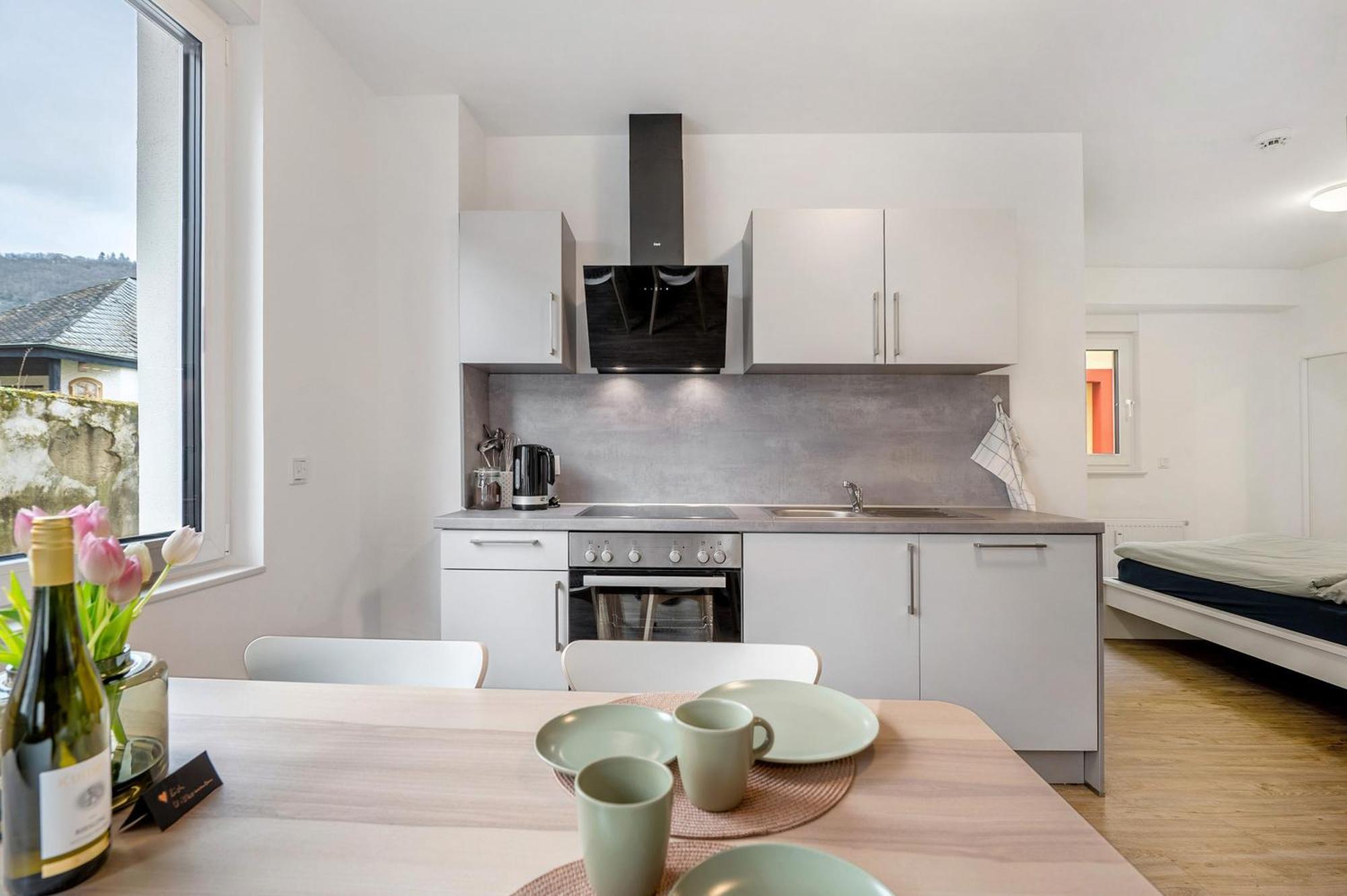 Rieslingglueck Apartment Trittenheim Bagian luar foto