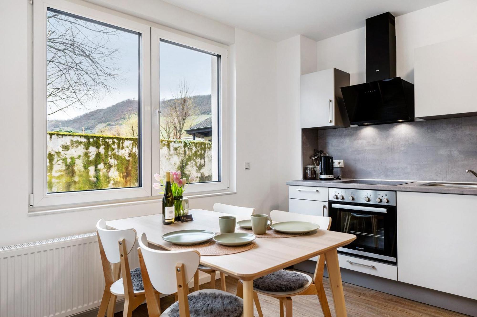 Rieslingglueck Apartment Trittenheim Bagian luar foto
